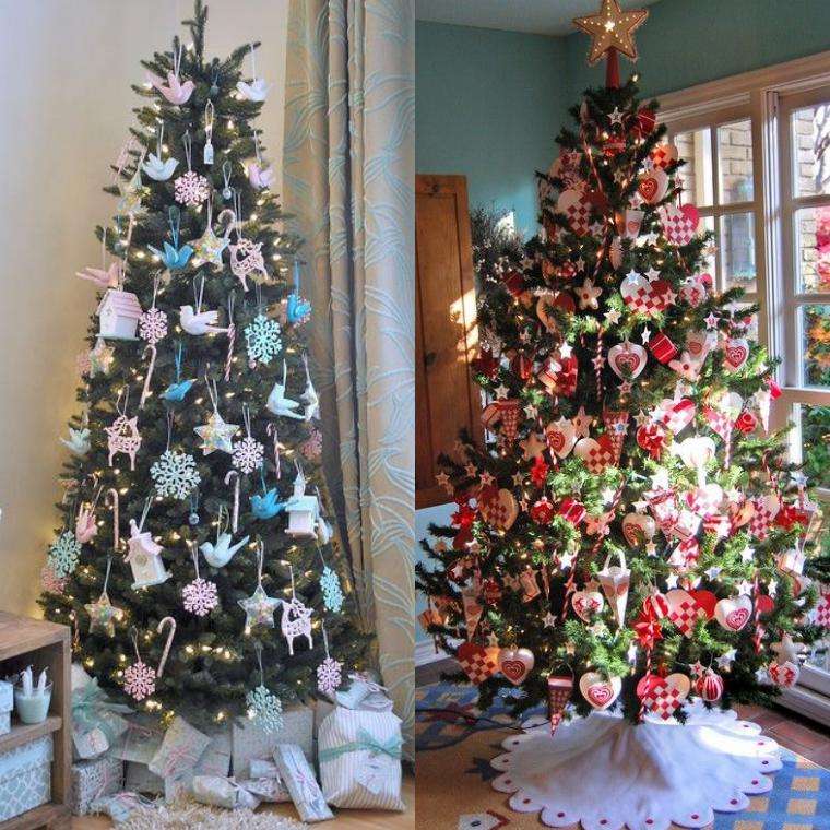 Варианты украшения новогодней елки